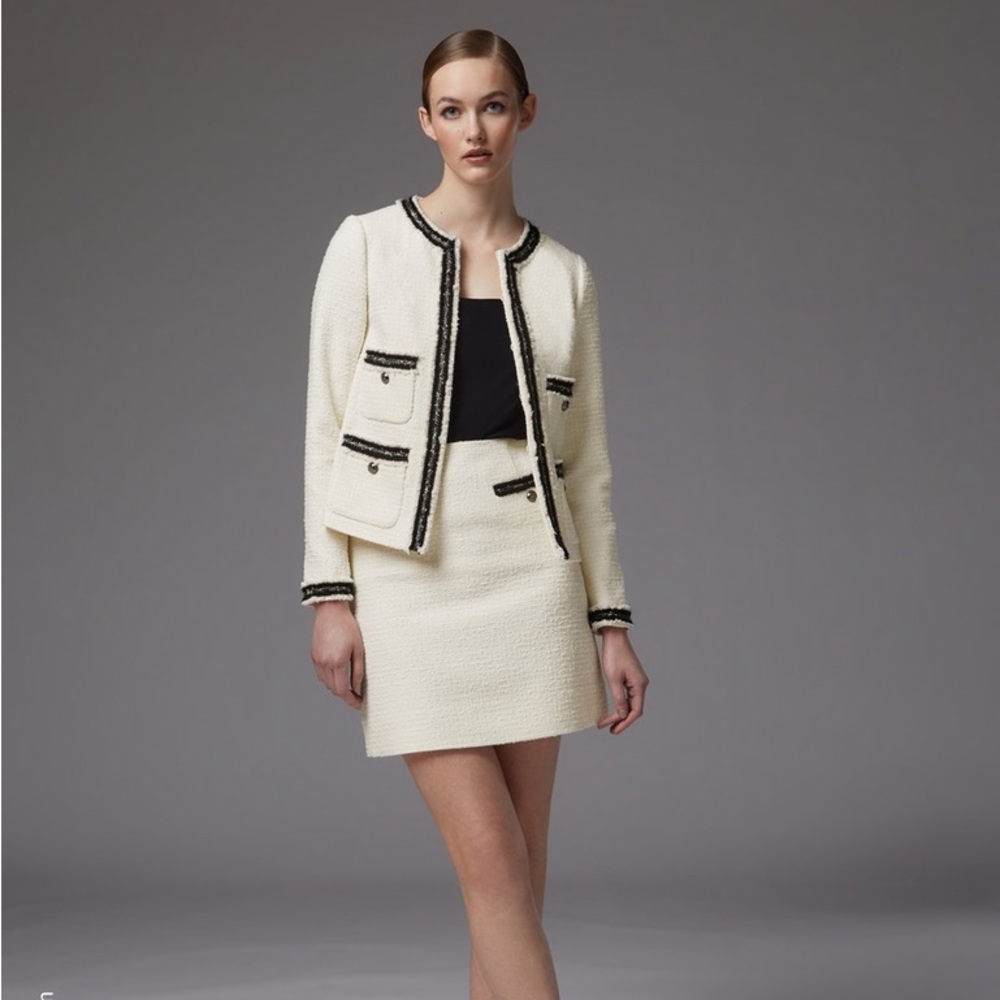 LK Bennett Tweed Charlee Chanel Sofia Richie vibes Jacket Blazer SOLD OUT